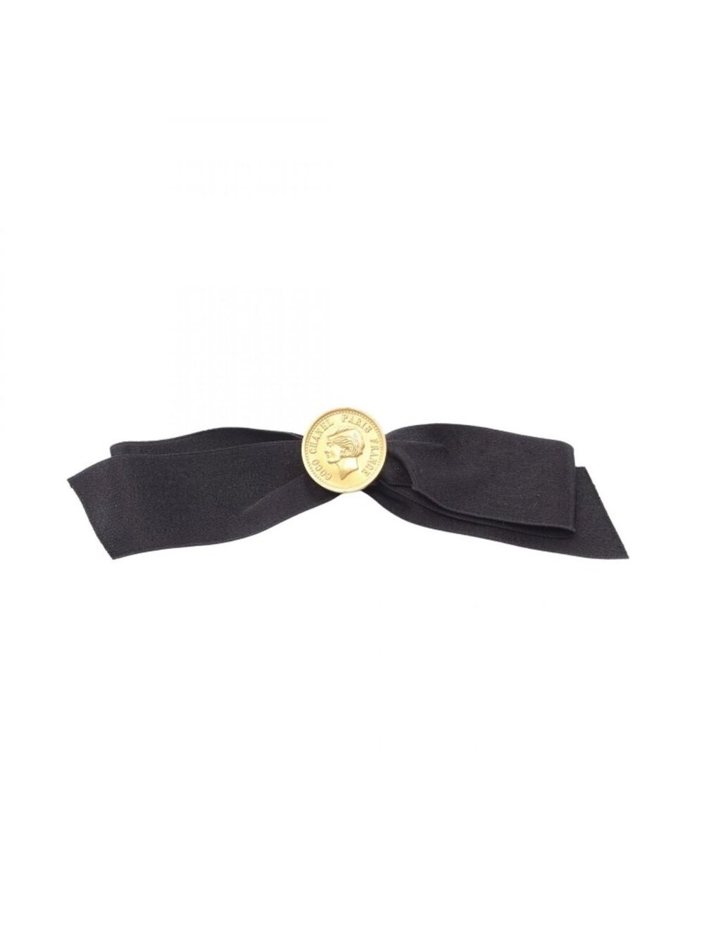Chanel Brooch Ribbon Medallion